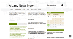 Desktop Screenshot of albanynewsnow.com