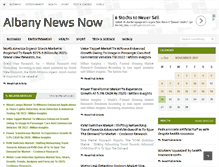 Tablet Screenshot of albanynewsnow.com